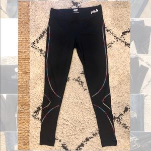 Fila Rainbow Stripe Leggings - XS